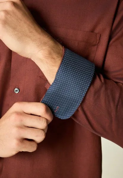 Рубашка EASY CARE LONG SLEEVE ROYAL OXFORD REGULAR FIT Next, красный