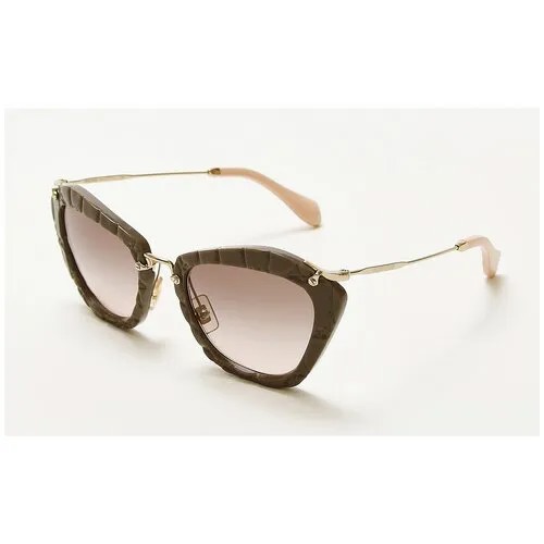 Ресейл очки Miu Miu, Sunglasses, Коричневый, Отличное