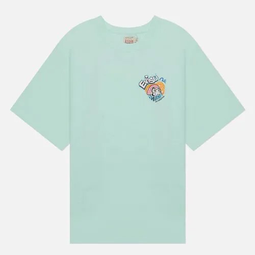 Футболка Evisu, хлопок, размер XS, зеленый