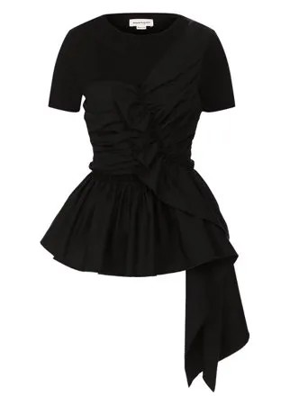 Хлопковый топ Alexander McQueen