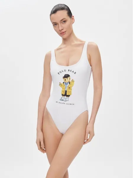 Купальник Polo Ralph Lauren, белый