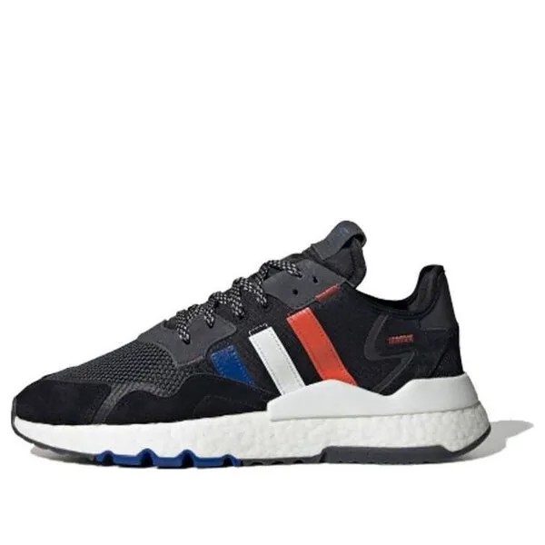 Кроссовки ночные джоггеры Adidas, черный