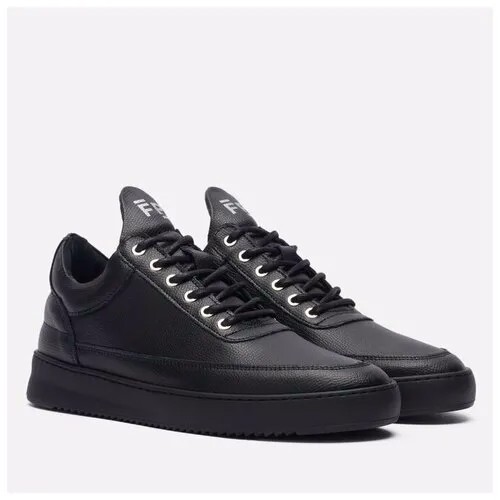 Кроссовки Filling Pieces Low Top Ripple Crumbs чёрный , Размер 38 EU