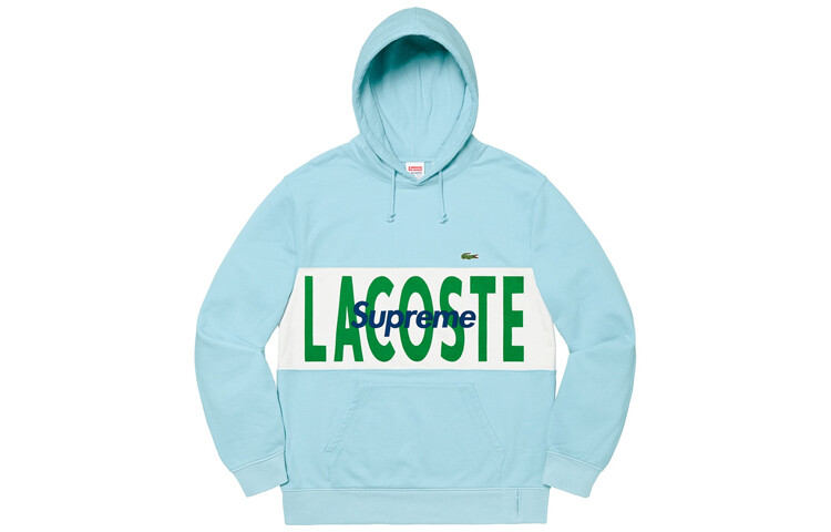 Свитшот унисекс из коллекции Lacoste X Co-branded Supreme