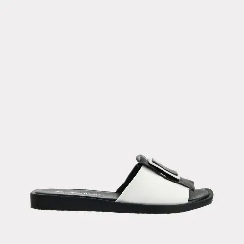 Сланцы женские Versiya shop 575 белые 36 RU
