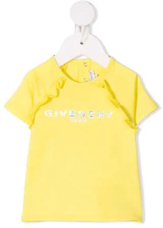 Givenchy Kids футболка с оборками