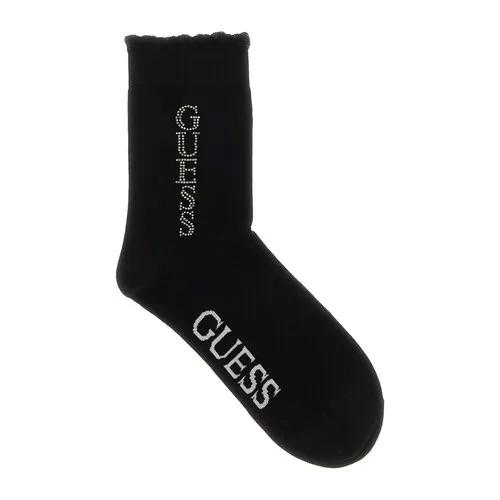 Носки GUESS, размер OneSize, черный