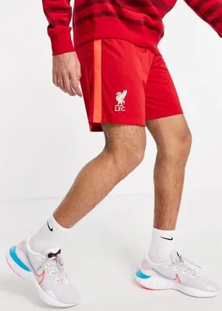 Красные шорты Nike Football Liverpool FC 2021/2022 Home Stadium-Красный