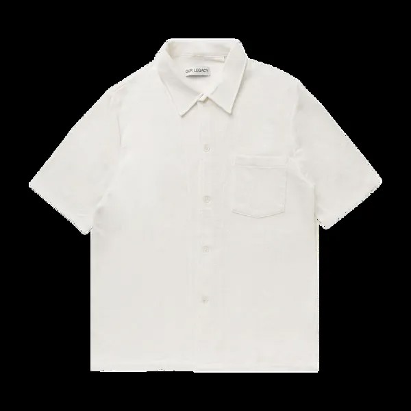 Рубашка Our Legacy Box Short-Sleeve 'White', белый