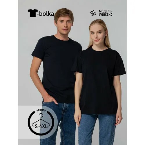 Футболка T-bolka, размер 52/54, темно-синий