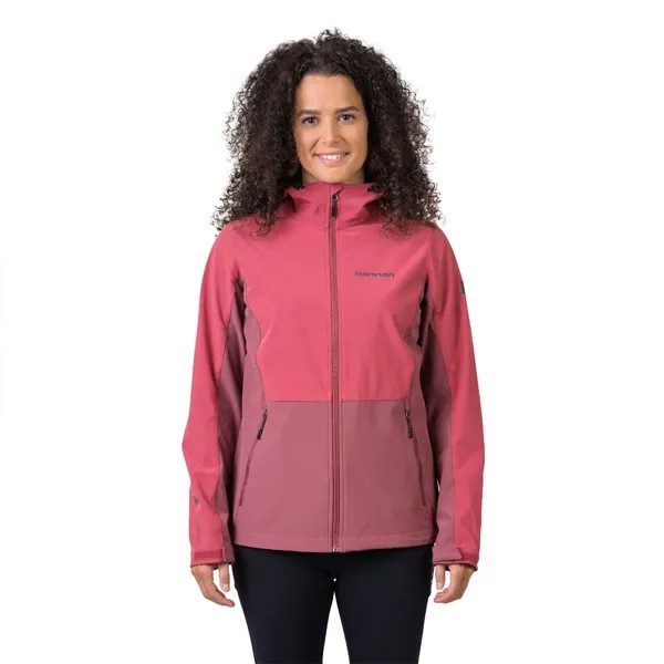 Спортивная куртка Hannah Zury Lite softshell, розовый