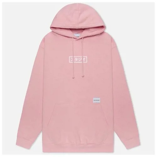 Мужская толстовка MKI Miyuki-Zoku Studio Box Hoody розовый , Размер XXL