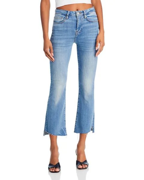 Укороченные джинсы Le Crop Mini с высокой посадкой FRAME, цвет Wavey