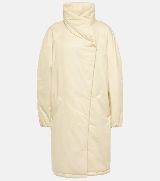 Пальто dakota из смесового хлопка Isabel Marant, белый