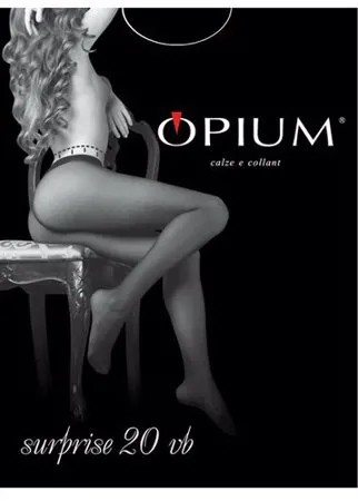 Колготки Opium Surprise 20 den, размер 3-M, nero (черный)