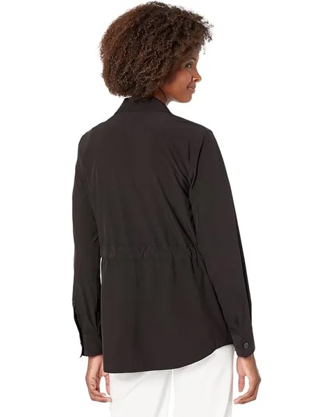 Куртка Calvin Klein Solid Notch Collar Jacket, черный