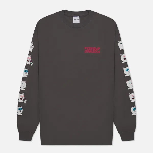 Мужской лонгслив Ripndip Shroom Diet коричневый, Размер XL