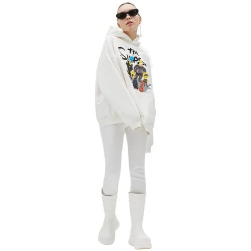 Balenciaga Худи Balenciaga x The Simpsons с принтом 3