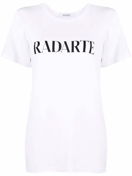 Rodarte футболка с логотипом