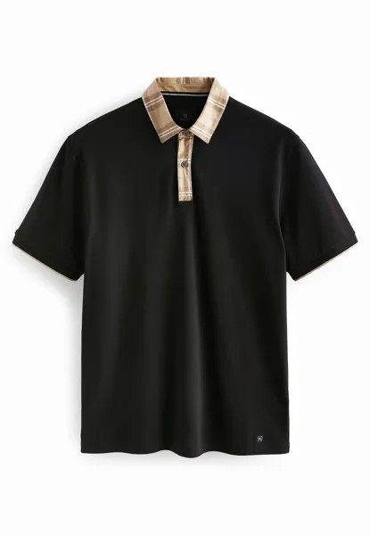 Рубашка-поло SMART COLLAR Next, цвет black check