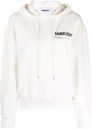 AMBUSH худи с кулиской и логотипом
