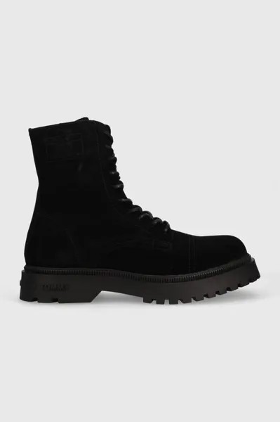 Замшевые ботинки TJM CASUAL BOOT SUEDE Tommy Jeans, черный