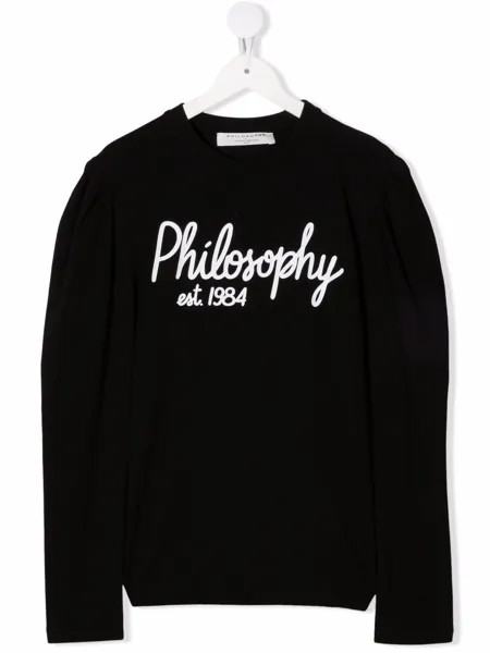Philosophy Di Lorenzo Serafini Kids толстовка с логотипом