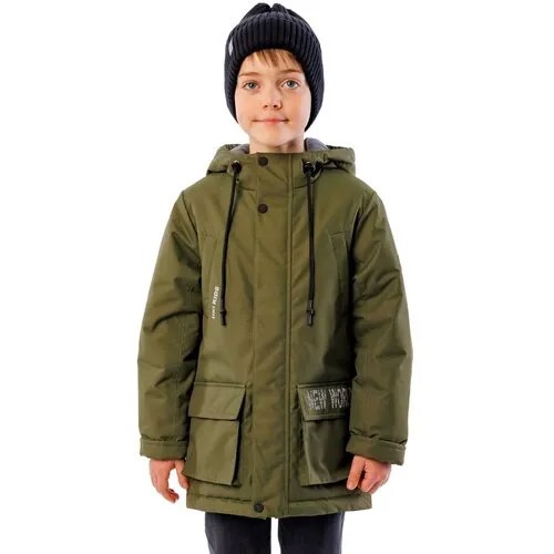 Парка UKI KiDS, размер 122, хаки