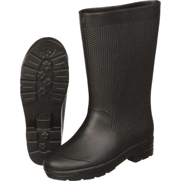 Резиновые сапоги женские NoBrand 1457716 черные 37-38 RU
