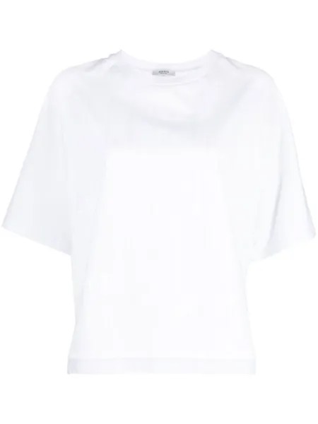 Peserico sequin-embellished short-sleeve T-shirt, белый