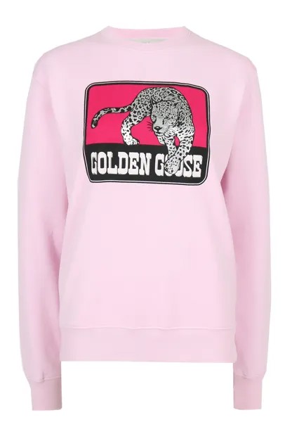 Свитшот женский Golden Goose 112021 розовый XS