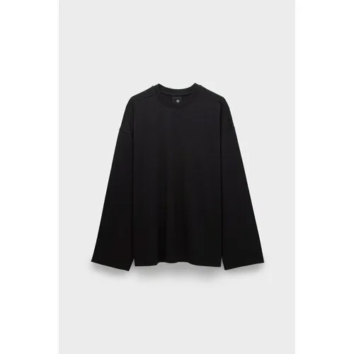 Лонгслив thom/krom t-shirt m ts 824, размер 56, , чёрный
