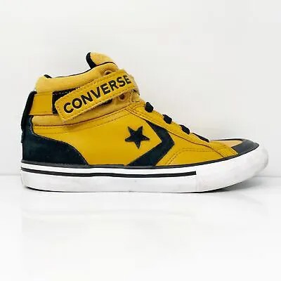 Converse Boys Pro Blaze Strap 661929C Желтые повседневные кроссовки, размер 2
