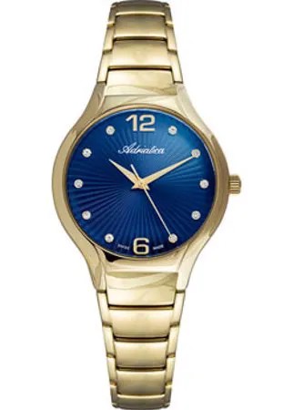 Швейцарские наручные  женские часы Adriatica 3798.1175Q. Коллекция Bracelet