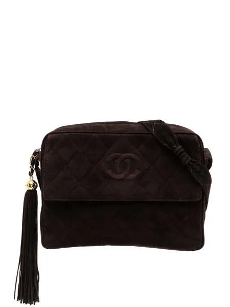 Chanel Pre-Owned стеганая сумка через плечо 1995-го года с логотипом CC