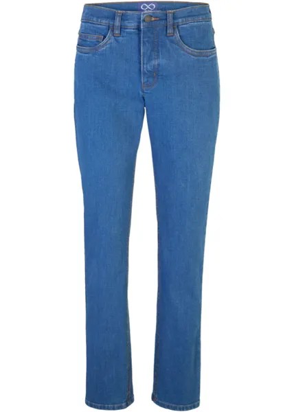 Прямые джинсы-стрейч essential John Baner Jeanswear, синий