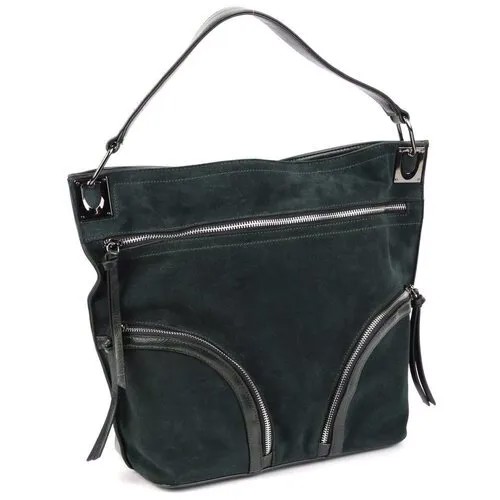 Женская кожаная сумка А-2048-3 Грин