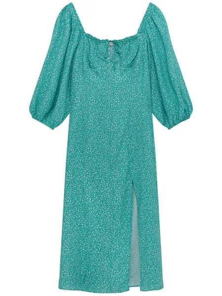 Платье Pull&Bear, изумрудный
