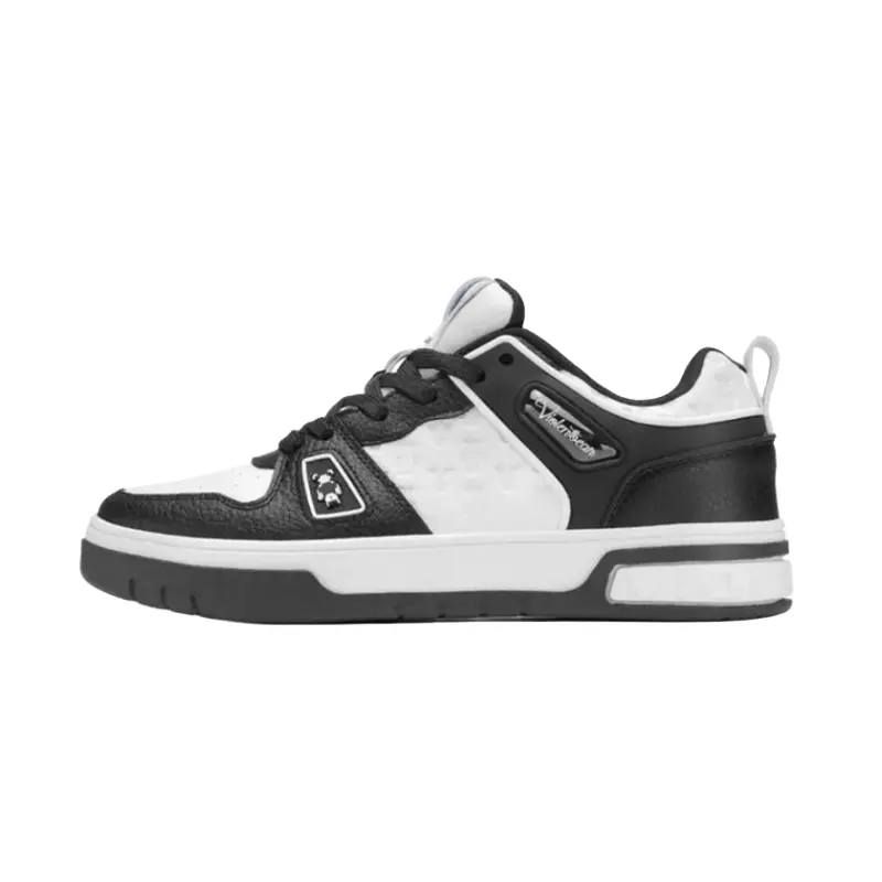 Кроссовки Violent bears Skateboarding Shoes Unisex Low-top, белый/красный