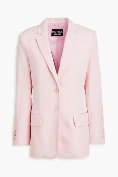 Креповый пиджак Boutique Moschino, розовый