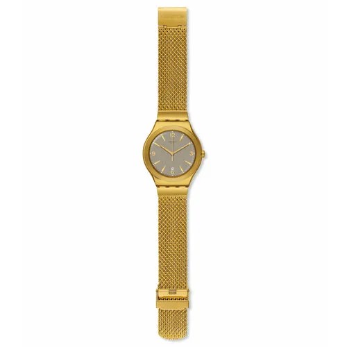 Наручные часы swatch, золотой