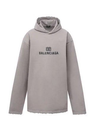 Хлопковое худи Balenciaga