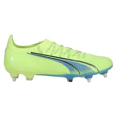 Футбольные бутсы Puma Ultra Ultimate Mxsg Мужские зеленые кроссовки Спортивная обувь 106895