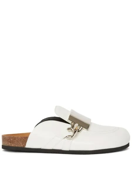 JW Anderson мюли Gourmet Chain, белый