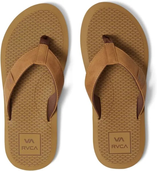 Шлепанцы Sandbar Sandals RVCA, цвет Tan