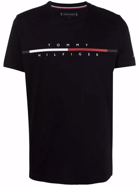 Tommy Hilfiger футболка из органического хлопка с логотипом