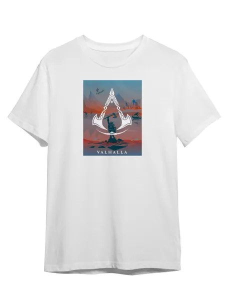 Футболка унисекс Каждому Своё Assassin's Creed/Ассассин GMASA9 белая L