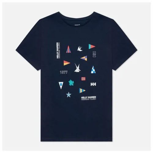 Футболка Helly Hansen, размер S, синий