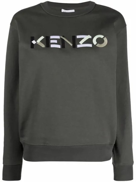 Kenzo толстовка с вышитым логотипом