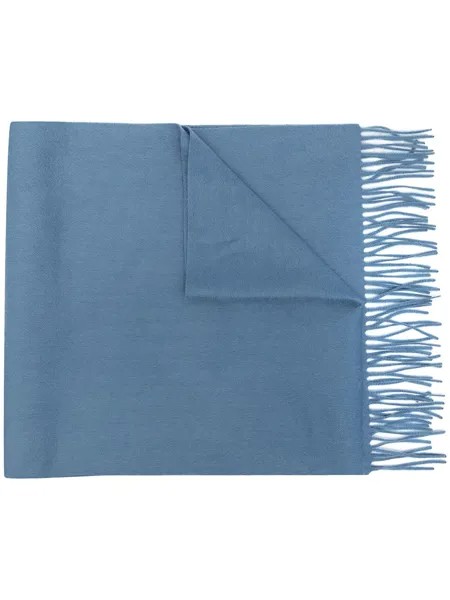 N.Peal large woven cashmere scarf